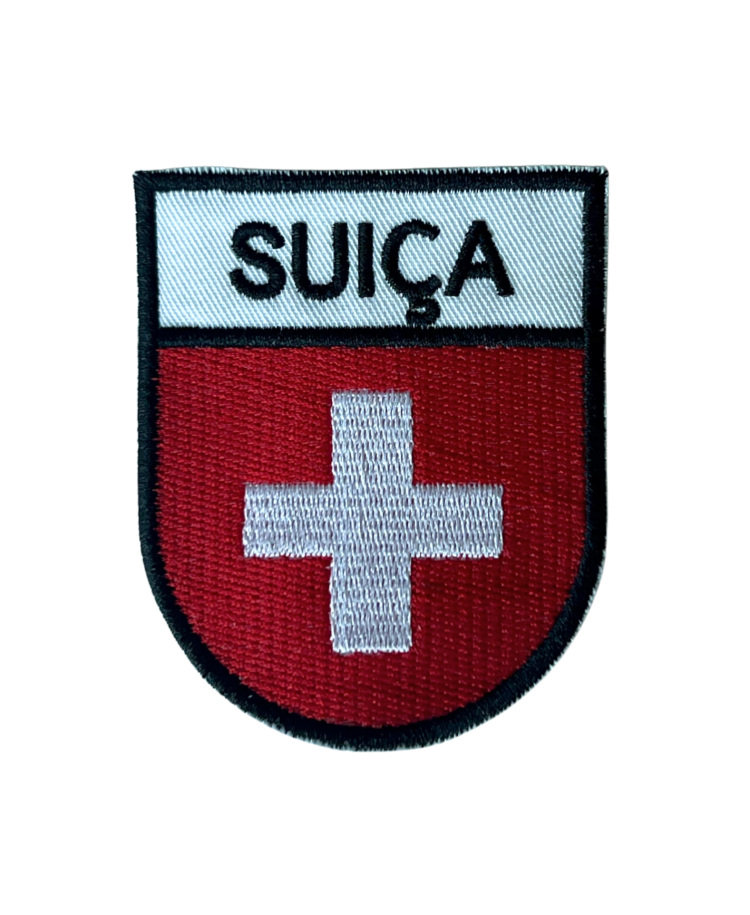 Emblema Escudete Suíça Emblema Escudete Suíça